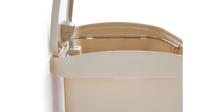 1883552 Rubbermaid Commercial Products Slim Jim 90L Beige Pedal Polyethylene, Polypropylene Waste Bin