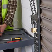 y110b401521 Yale Padlock Brass Padlock, 6.3mm Shackle, 40mm Body