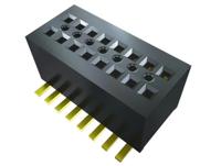cle-111-01-g-dv-a-k-tr Samtec CLE Series Horizontal Surface Mount Socket Strip, 22-Contact, 2-Row, 0.8mm Pitch, Through Hole Termination