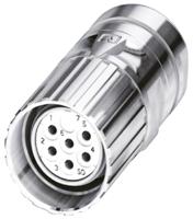 1619716 Phoenix Contact Circular Connector, Cable, M23 Connector, Socket, Female, IP67, CA Series