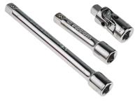 rlnano112 Facom 27-Piece Metric 1/4 in Standard Socket/Bit Set with Ratchet, 12 point