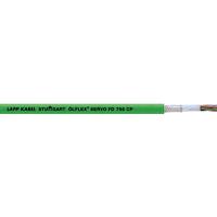 0036916 Lapp ÖLFLEX SERVO FD Control Cable, 14 Cores 0.25 mm², 0.5 mm² 24 AWG, 50 m, Screened Stranded, Green Polypropylene