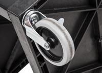 225-5971 RS PRO 3 Shelf PE Trolley, 610 x 460mm, 150kg Load