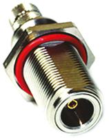 82-6512 Amphenol RF, Jack Cable Mount N Connector, 50Ω, Crimp Termination, Straight Body