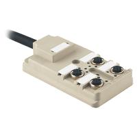 9456330000 Weidmüller SAI Series Actuator Hub, M12, 5m cable, 4 way, 5 port