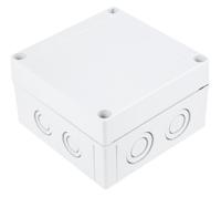 pcm-12575-g-enclosure Fibox Grey Polycarbonate Enclosure, IP66, IP67, Grey Lid, 130 x 130 x 75mm