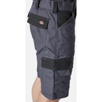 dk0a4xsgc661 Dickies Everyday Grey/Black 35% Cotton, 65% Polyester Work shorts, 34cm