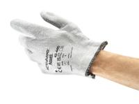 42445100 Ansell ActivArmr 42-445 Grey Polyester Glove, Size 10, Nitrile Coating