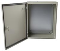775-5814 RS PRO Steel Wall Box, IP66, 500 mm x 400 mm x 200mm