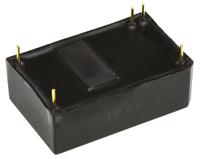 thp-3-7211 TRACOPOWER THP 3 DC-DC Converter, 5V dc/ ±100mA Output, 36 → 160 V dc Input, 3W, Through Hole, +85°C Max Temp