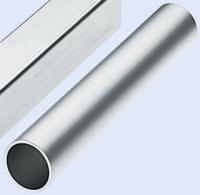 80252012000 Rose+Krieger Silver Steel Round Tube, 2000mm Length, Dia. 25mm
