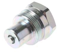 cm1 Hi-Force Steel Male Hydraulic Quick Connect Coupling, NPT 3/8-18 Female