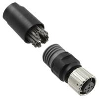xs5c-d418 Omron Circular Connector, 4 Contacts, Cable, M12 Connector, Socket, Female, IP67, XS5 Series