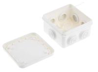 0-920-13 Legrand Plexo Series White Plastic Junction Box, IP55, 80 x 80 x 45mm