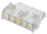350810-1 TE Connectivity, Universal MATE-N-LOK Female Connector Housing, 6.35mm Pitch, 5 Way, 1 Row