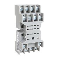 700-hn128 Allen Bradley 700-HN 14 Pin 300V DIN Rail, Panel Mount Relay Socket, for use with 700-HNC Miniature Timing Relay