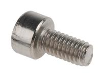 281-029 RS PRO Plain Stainless Steel Hex Socket Cap Screw, DIN 912, M4 x 8mm