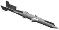 350967-1 TE Connectivity Miniature Rectangular Series Male Crimp Terminal, 26AWG Min, 18AWG Max