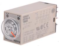 h3yn-4-dc12 Omron H3YN Series DIN Rail, Panel Mount Timer Relay, 12V dc, 4-Contact, 0.1 s → 10min