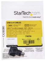 usb31caadg StarTech.com USB 3.1, Male USB C to Male USB A, 10Gbps