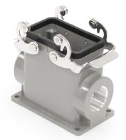 208-4842 RS PRO Heavy Duty Power Connector Housing, M32 Thread, Side Entry