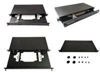 143-844 RS PRO 24 Port ST Duplex Fibre Optic Patch Panel, 1U
