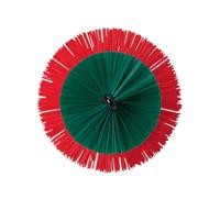 525352 Vikan Hard Bristle Black Scrubbing Brush, 40mm bristle length, Polyester bristle material