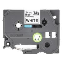 tze-251 Brother Black on White Label Printer Tape, 8 m Length, 24 mm Width