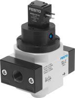 hee-38-d-midi-24 Festo Piloted 3/2 Closed, Monostable Pneumatic Manual Control Valve HEE-3/8-D-MIDI-24 Series, G 3/8, 3/8, 172941