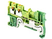 3212374 Phoenix Contact  PT 1.5/S-TWIN/1P-PE Series Green/Yellow, 0.14 → 1.5mm², Single-Level, Plug In Termination