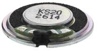 771-6989 RS PRO 8Ω 0.3W Miniature Speaker 20mm Dia. , 20 (Dia.) x 3.1mm