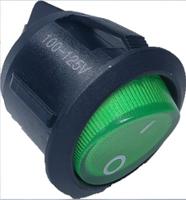 119-699 RS PRO Illuminated DPST, Off-None-On Rocker Switch Panel Mount