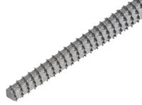 161-1499 RS PRO 200mm, Bastard, Rasp Cut, Round Engineers File