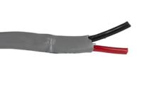 1897c-sl005 Alpha Wire Alpha Essentials Communication & Control Control Cable, 2 Cores, 0.81 mm² 18 AWG, Unscreened, 30 m, Grey