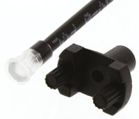 smflp120 SMFLP12.0 Bivar, PCB Mounted Flexible LED Light Pipe, Clear Flat Lens