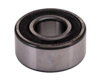 3204-a-2rs1mt33 SKF 3204 A-2RS1/MT33 2 Row Angular Contact Ball Bearing - 20 mm ID, 47 mm OD 20.6 mm Race Width