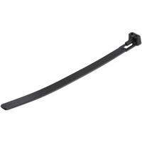 cbmztrb6bk StarTech.com Cable Tie, Reuseable, 150mm x 8 mm, Black Nylon, Pk-100