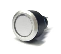 175-8292 RS PRO Illuminated Push Button Switch, Momentary, Panel Mount, 22.2mm Cutout, SPDT, Blue LED, 250V ac, IP65