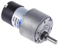 rh158-12-30 Micromotors Geared DC Geared Motor, 8 W, 12 V dc, 20 Ncm, 210 rpm, 6mm Shaft Diameter