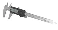192-5872 RS PRO 150mm, 6in Digital Caliper 0.01 mm Resolution, Imperial, Metric With UKAS Calibration