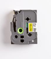 tze-s651 Brother Black on Yellow Label Printer Tape, 8 m Length, 24 mm Width