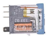 c10-a10x-dc-12-v Releco PCB Mount Power Relay, 12V dc Coil, 10A Switching Current, SPDT