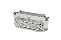 c146-10b016-102-1 Amphenol Industrial Heavy Duty Power Connector Insert, 16A, Female, Heavy Mate C146 Series, 16+PE Contacts