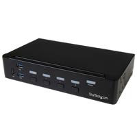 sv431dpu3a2 StarTech.com 4 Port USB DisplayPort KVM Switch, 3.5 mm Stereo 3840 x 2160 Maximum Resolution