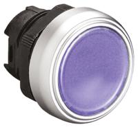lpcbl106 Lovato Platinum Series Blue Spring Return Push Button Head, 22mm Cutout, IP66, IP67, IP69K