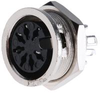 490-999 RS PRO 7 Pole Din Socket, 4A, 100 V ac, Female, Panel Mount