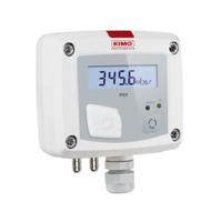 pst-12 KIMO PST-12 Series Pressure Sensor, -1000Pa Min, 1000Pa Max, RCR Relay Output, Differential Reading
