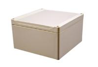 1555s2gy Hammond 1555 Series Polycarbonate Enclosure, IP68, 6.3 x 6.3 x 3.5in
