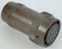 85106j1626s50 Souriau Sunbank by Eaton, 851, Copper Alloy 26 Way Cable Mount MIL Spec Circular Connector Plug, Socket Contacts,Shell