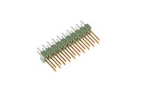 1-826632-0 TE Connectivity AMPMODU MOD II Series Straight Through Hole Pin Header, 20 Contact(s), 2.54 mm Pitch, 2 Row, Unshrouded